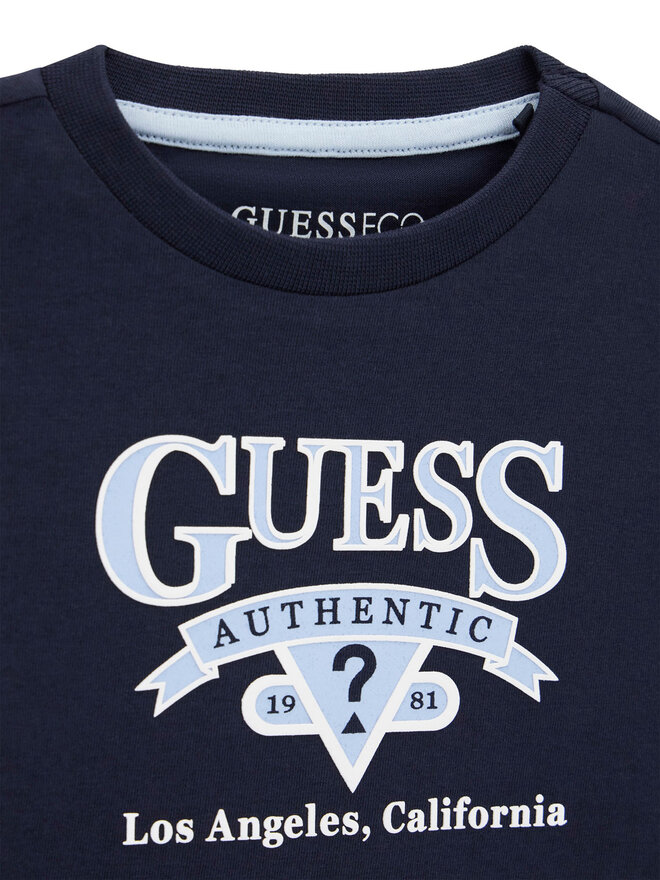 Guess Guess Блузка N6YI12 K3800 Cиній Regular Fit