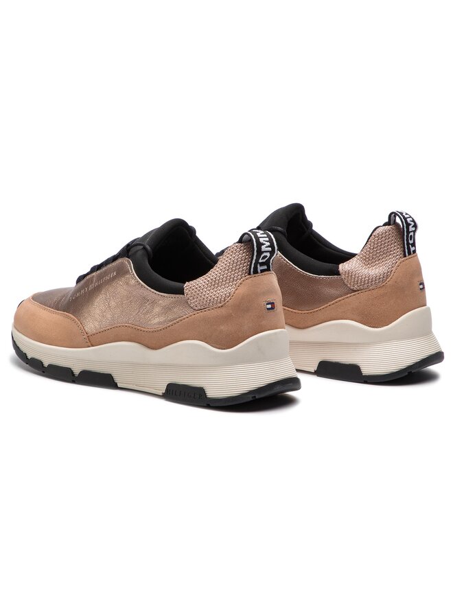 Sportcipok Tommy Hilfiger Cool Leather Debossed Sneaker FW0FW04028 Bezs ecipo.hu