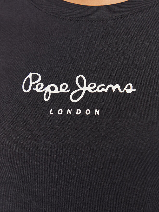 Pepe Jeans Pepe Jeans T-Shirt Wendy PL505480 Schwarz Regular Fit