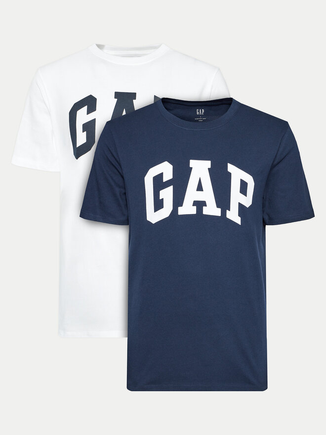 Gap Gap 2er-Set T-Shirts 885595-01 Bunt Regular Fit