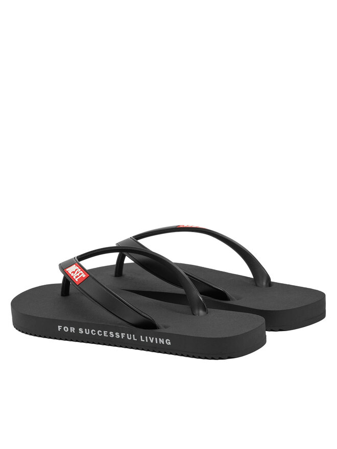 Diesel Flip-flops Diesel Sa-Rio W Y03602 PR205 T8013 Fekete