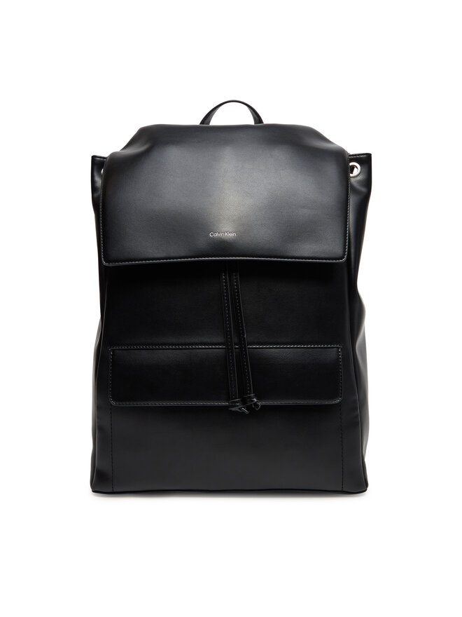 Calvin Klein Ruksak Calvin Klein Ck Sleek Flap Bp K50K512916 Čierna