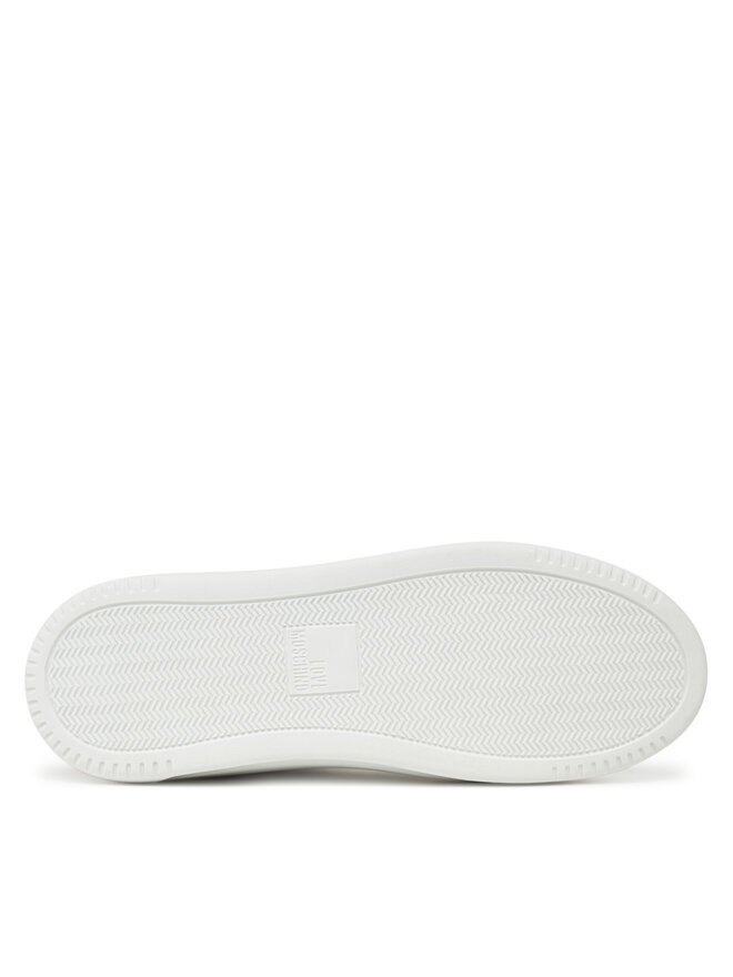 LOVE MOSCHINO Sneakersy LOVE MOSCHINO JA15515G0MIAO10B Biały