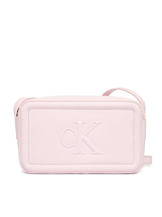 Calvin Klein Handtasche Calvin Klein Bold Ck Camera Bag LV04F3220G Rosa