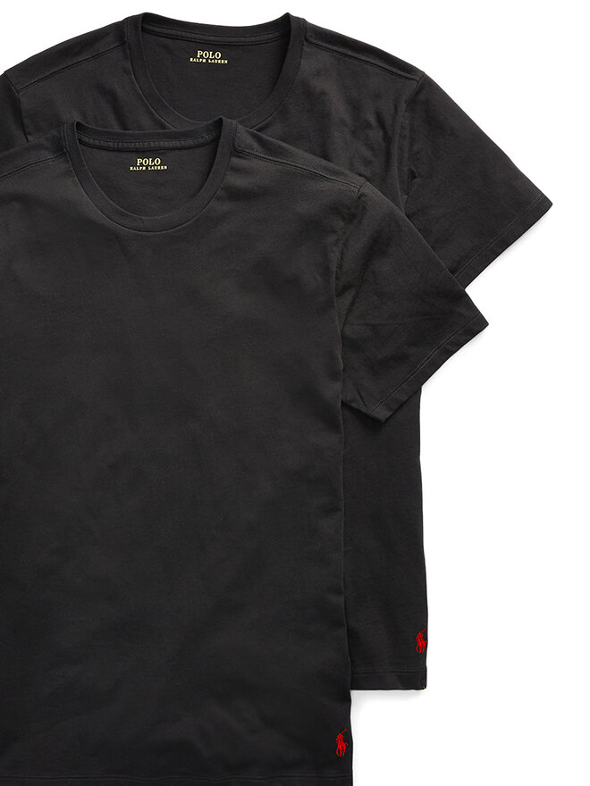 Polo Ralph Lauren Polo Ralph Lauren T-Shirt-Set Core Replen 714835960001 Schwarz Slim Fit