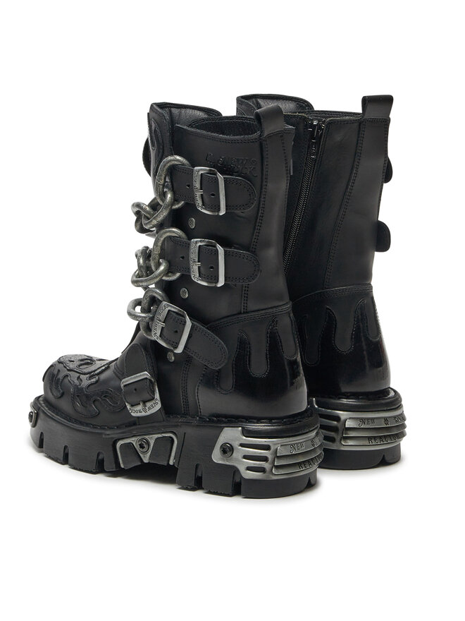 NEW ROCK Anfibi NEW ROCK M-727-S5 Nero