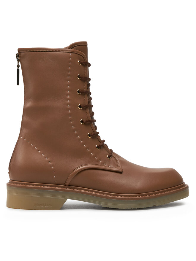 Max Mara Polokozačky Max Mara Urbancombact 24247960316 Hnědá