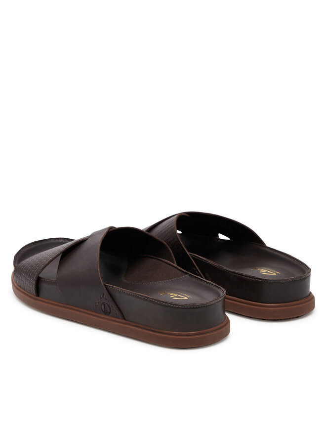 Clarks Παντόφλες Clarks Torford Cross 26180888 Καφέ