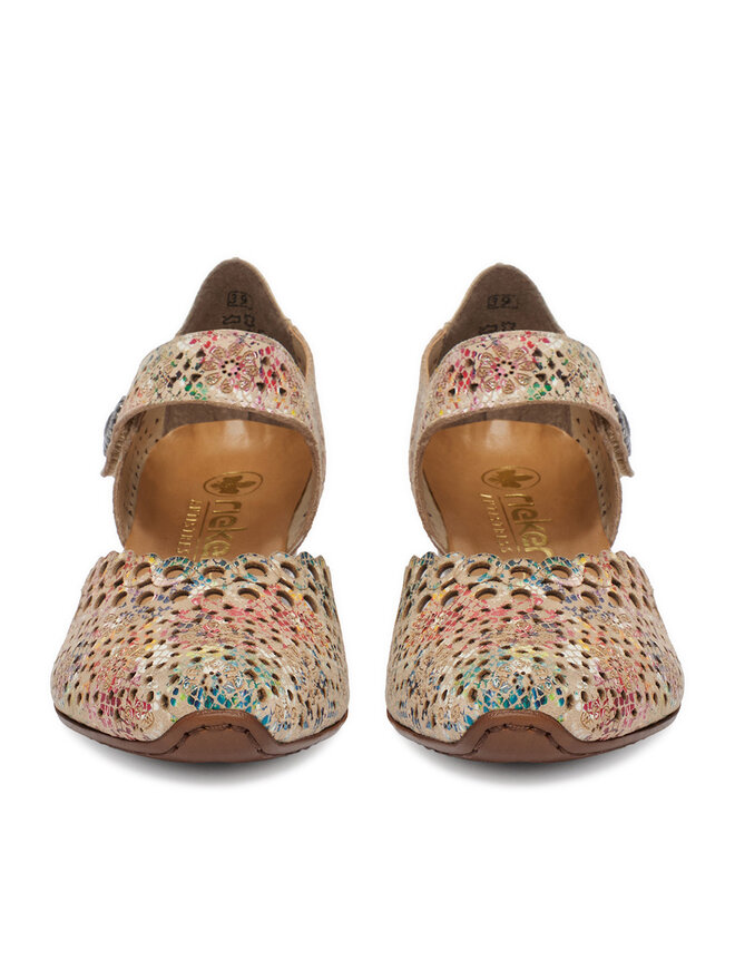 Rieker Halbschuhe Rieker 43753-91 Beige