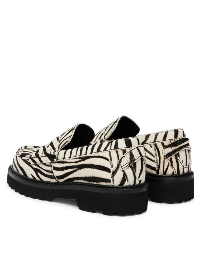 Tommy Jeans Slipper Tommy Jeans Tjw Archive '01 Low Zebra Loafer EN0EN03064 Bunt