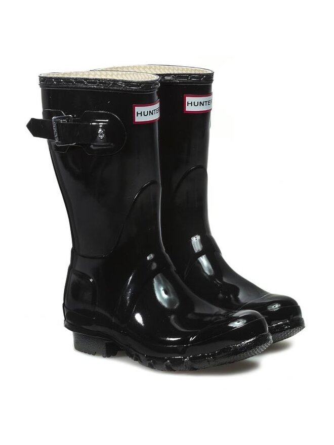 Hunter Gumicsizma Hunter Original Gloss Short WFS1000RGL Fekete