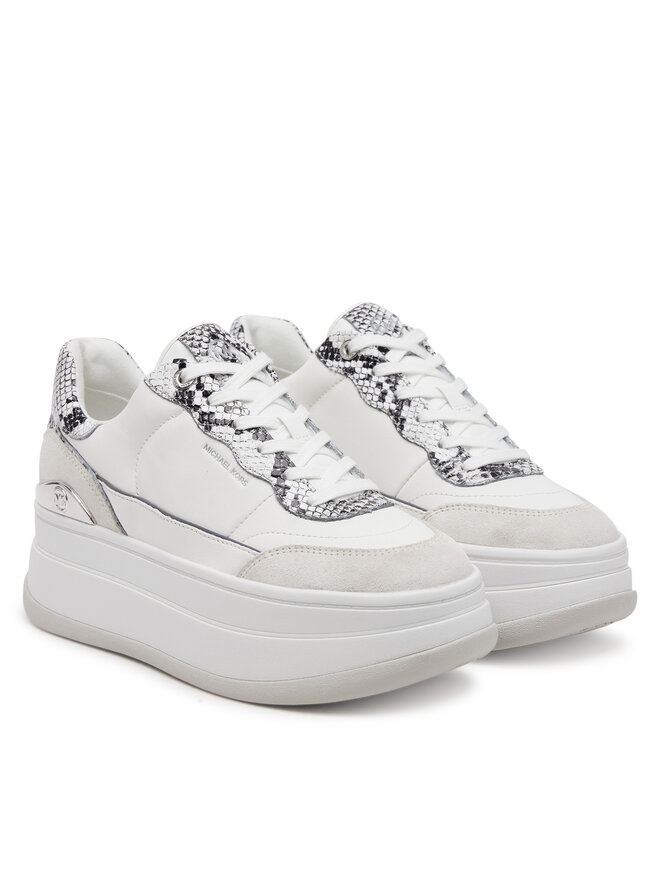 MICHAEL Michael Kors Sneakersy MICHAEL Michael Kors Hayes 43S5HYFS1S Biały