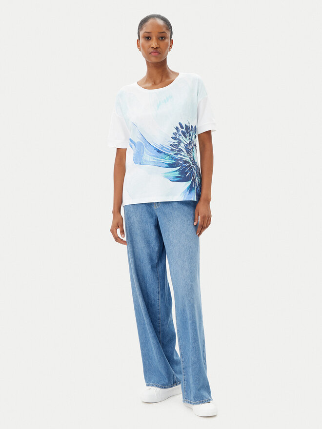 Olsen Olsen Футболка 11105061 Голубий Regular Fit