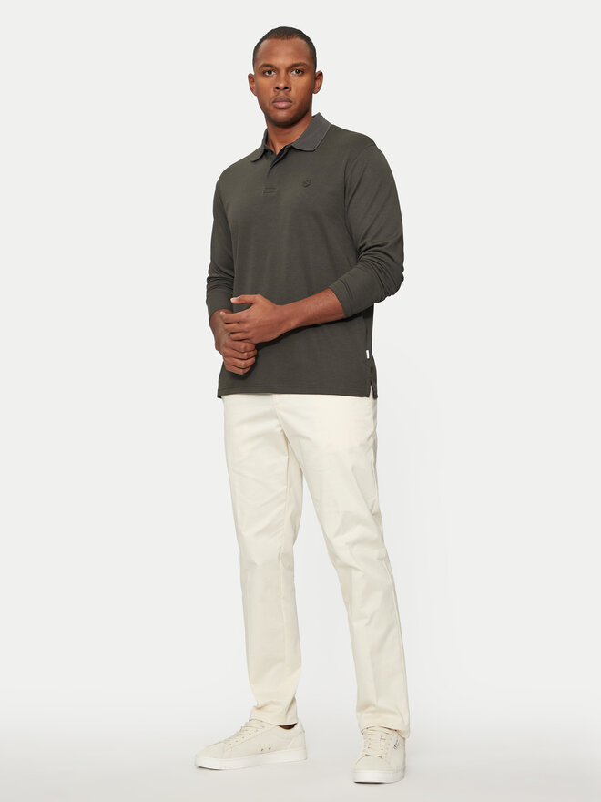 Jack&Jones Jack&Jones Polo marškinėliai Crodney 12259645 Écru Regular Fit
