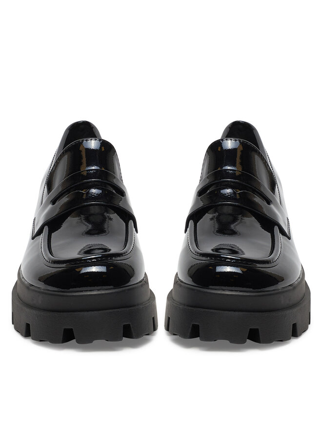 DeeZee Loafersy DeeZee 8-405-3 Czarny