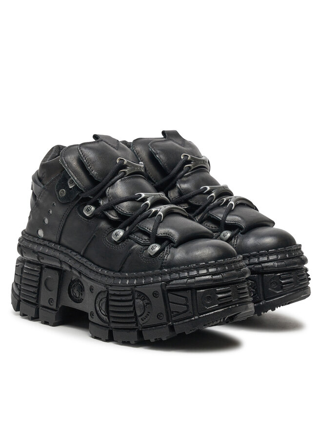 NEW ROCK Снікерcи NEW ROCK M-WALL106-S12 Чорний