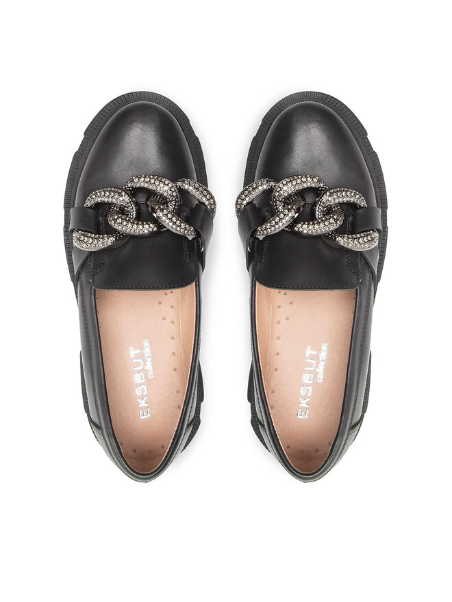 Eksbut Loafersy Eksbut 2D-6499-155 Černá