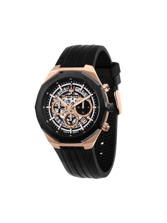 Maserati Zegarek Maserati Stile R8871642003 Czarny