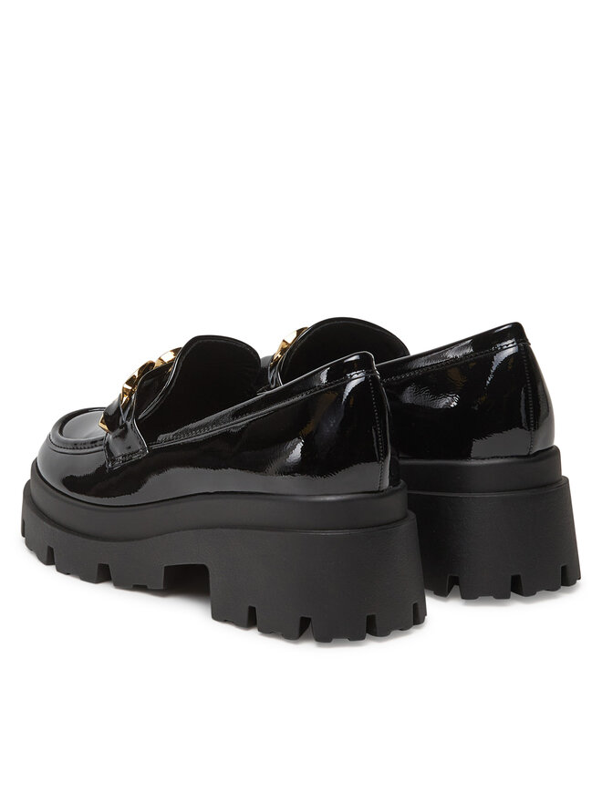 DeeZee Loafersy DeeZee 8-409-1 Czarny