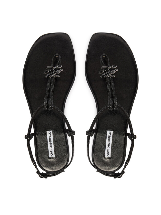 KARL LAGERFELD Sandalen KARL LAGERFELD Olympia II KL87416 Schwarz