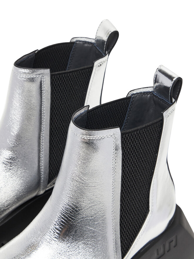 United Nude Ботильйони United Nude Bull Chelsea 1096014116 Срібний