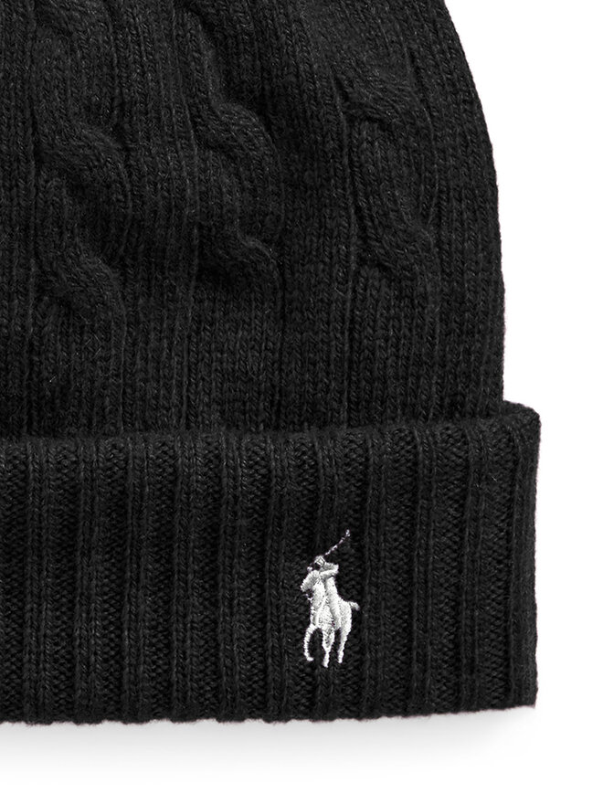 Gorro Polo Ralph Lauren 455956315001 Negro zapatos.es