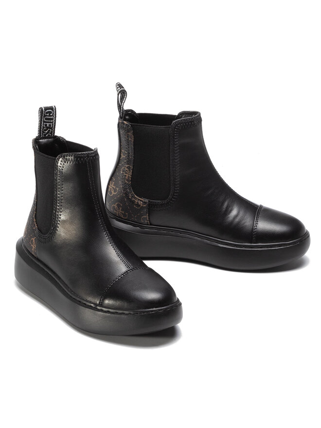 Guess Боти тип челси Guess Beckly FL7BEY FAL12 Черен