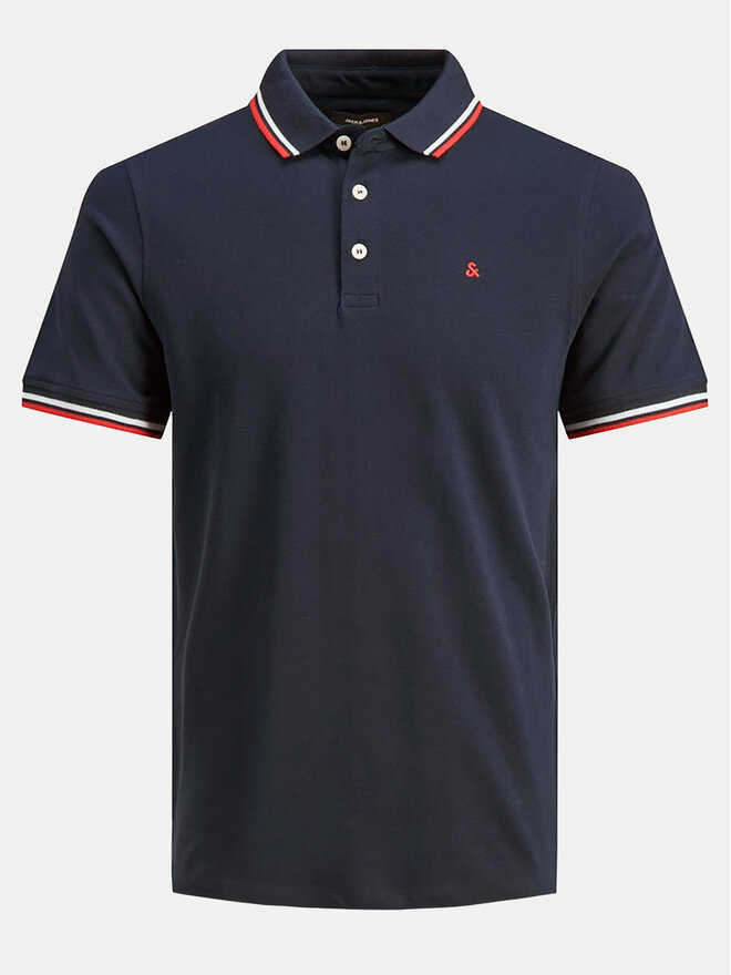 Jack&Jones Jack&Jones Pólóing Paulos 12136668 Sötétkék Slim Fit