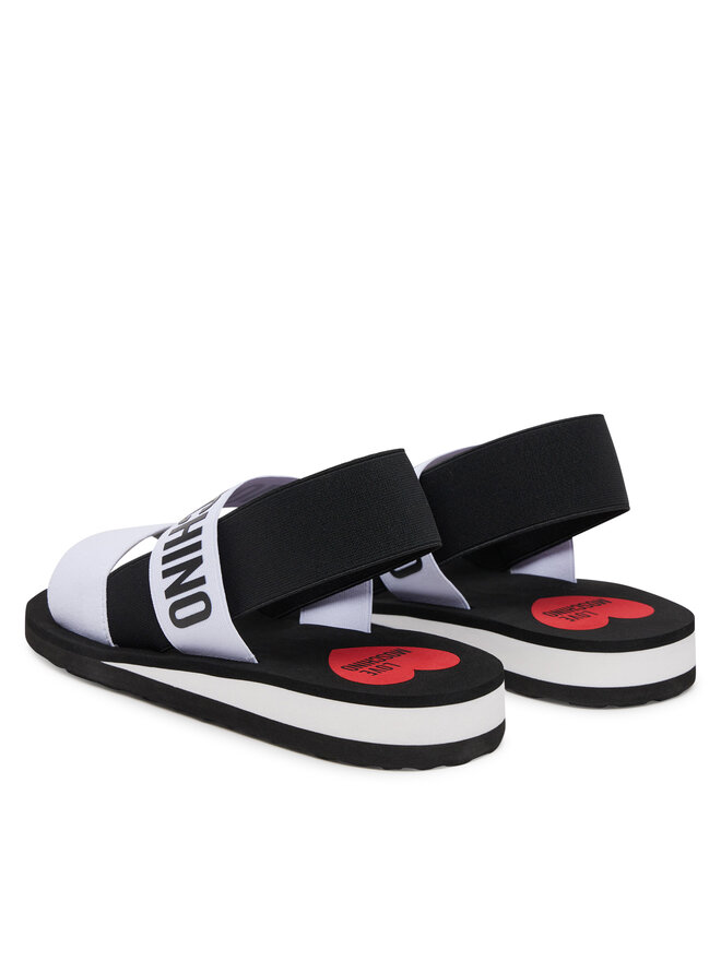 LOVE MOSCHINO Sandalen LOVE MOSCHINO JA16033G0MJN410A Weiß