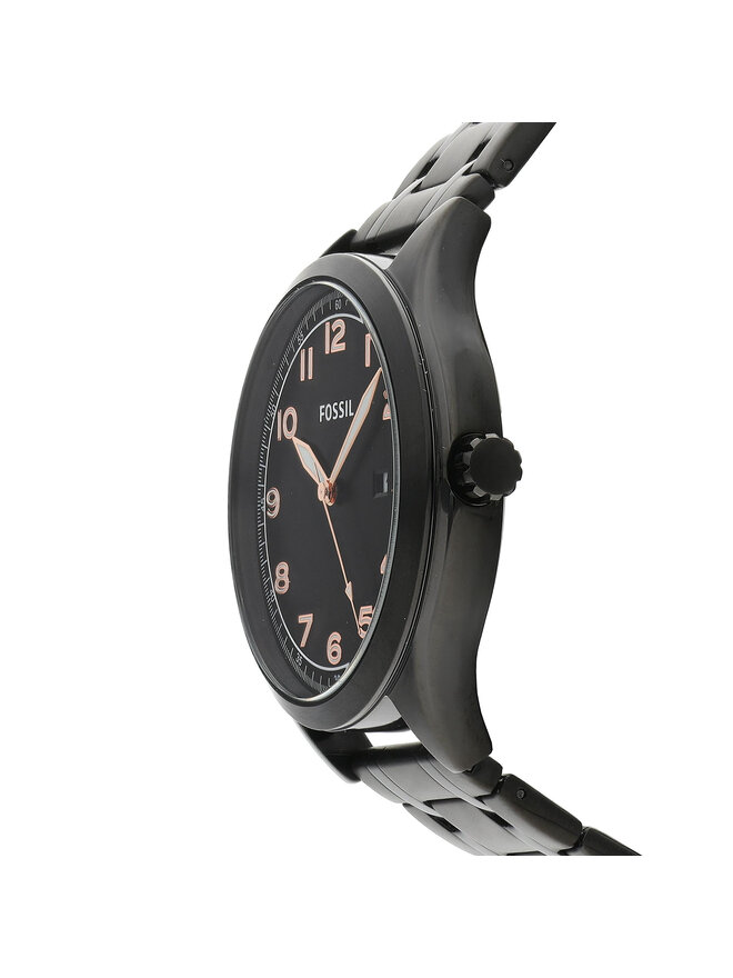 Fossil Набір годинників Fossil His And Her Wylie BQ2471SET Чорний