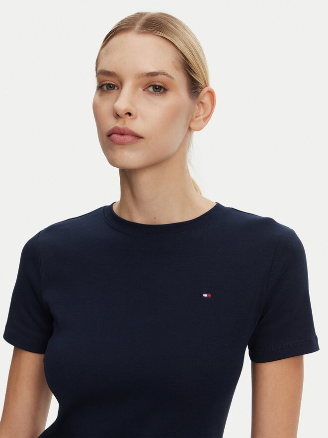Tommy Hilfiger Tommy Hilfiger Marškinėliai New Cody WW0WW40587 Tamsiai mėlyna Regular Fit