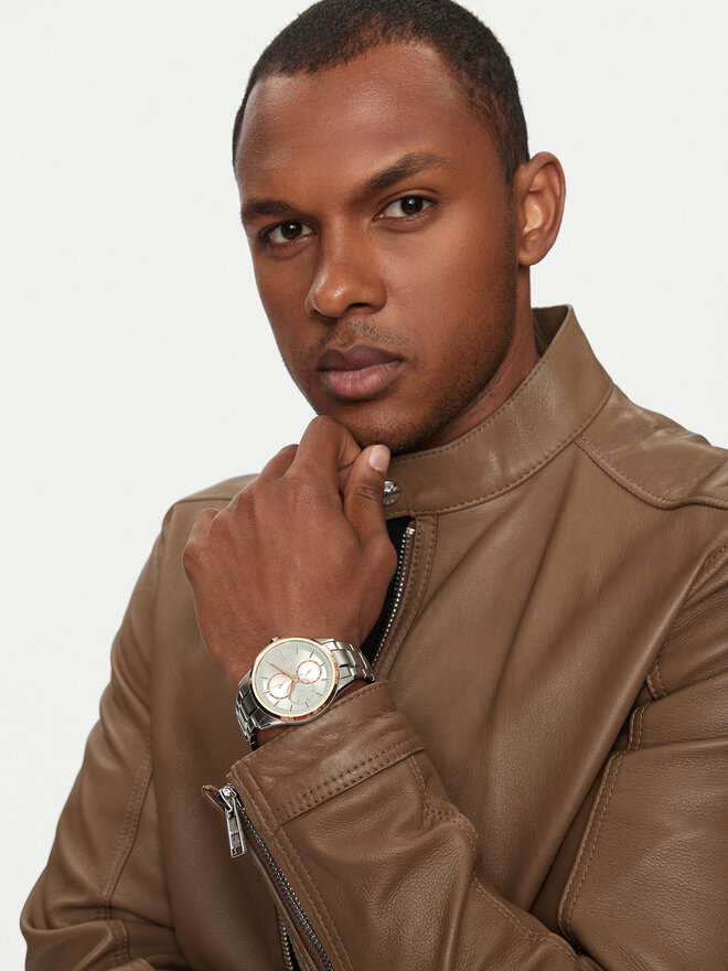 Armani Exchange Zegarek Armani Exchange Dante AX1870 Srebrny