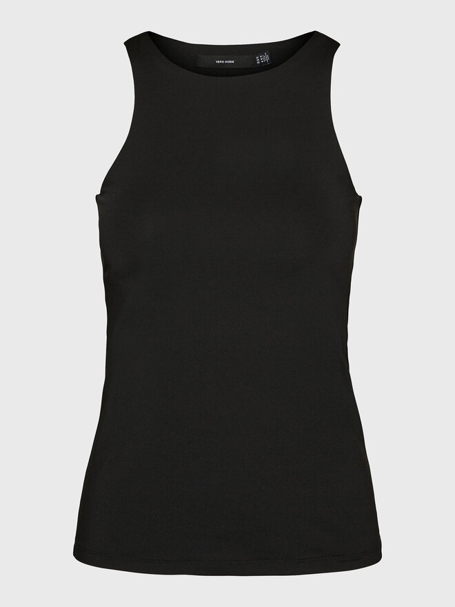 Vero Moda Vero Moda Τοπ Bianca 10279787 Μαύρο Standard Fit