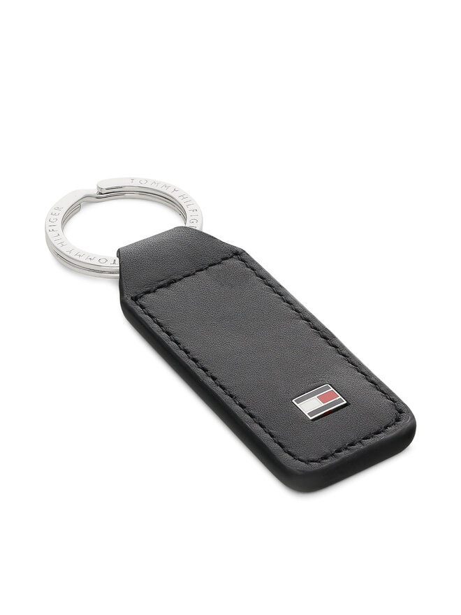 Tommy Hilfiger Set portafoglio e portachiavi Tommy Hilfiger Gp Eton Cc And Coin Pckt Keyfob AM0AM07931 Nero