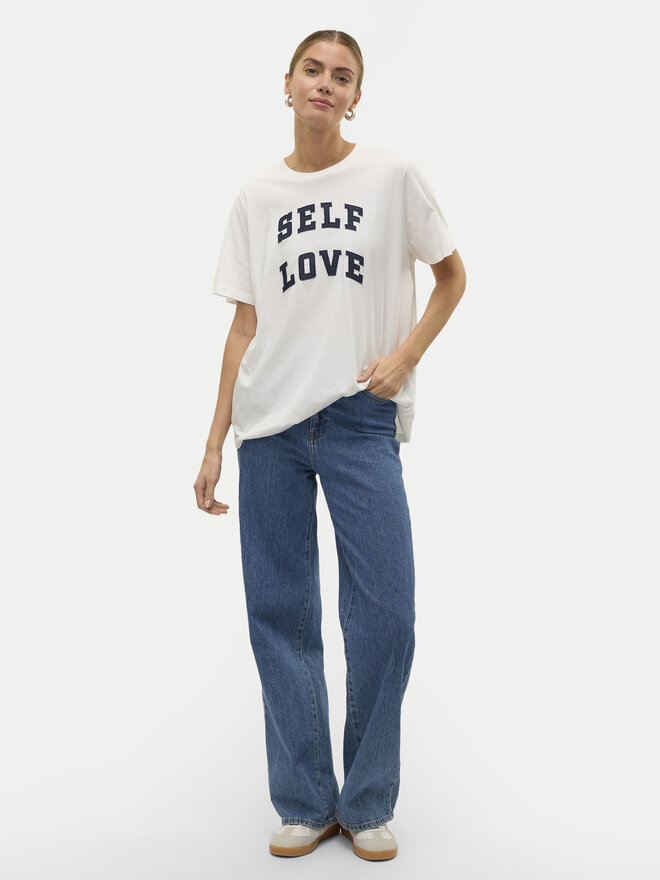 Vero Moda Vero Moda Camiseta Halle 10321318 Blanco Loose Fit