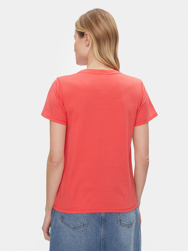 Pepe Jeans Pepe Jeans Marškinėliai Harbor PL505743 Raudona Regular Fit