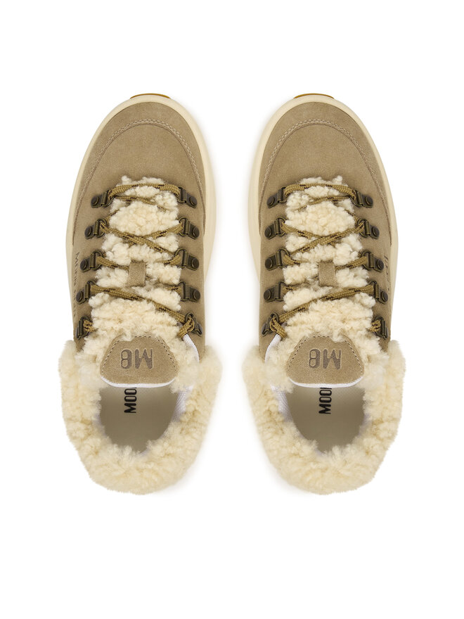 Moon Boot Sneakers Moon Boot Moon247 City Shearling 80D2490040 Braun