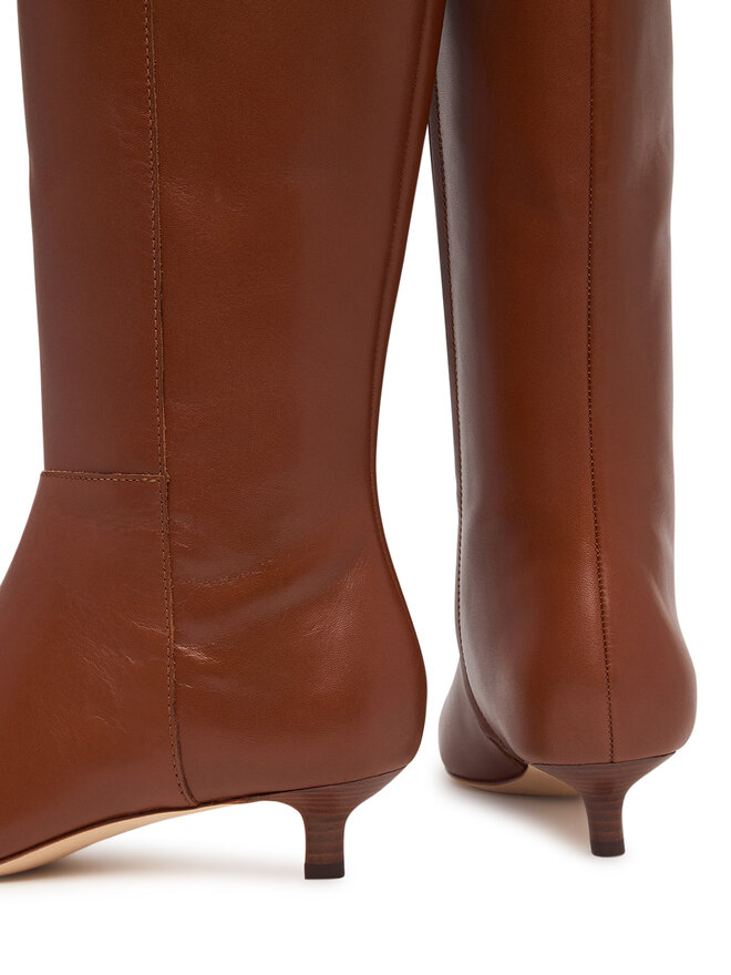 LAUREN RALPH LAUREN Stiefel LAUREN RALPH LAUREN Frncsa Tl Hl Bo Tal 802P15725002 Braun