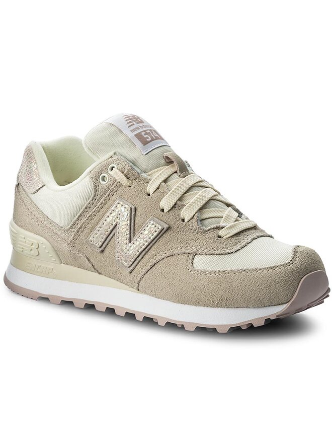 Sneakers New Balance WL574CIB Beige chaussures