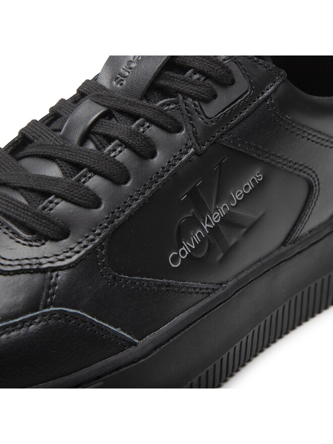Calvin Klein Jeans Sneakers Calvin Klein Jeans Chunky Cupsole Laceup Lth Mono YM0YM00550 Schwarz