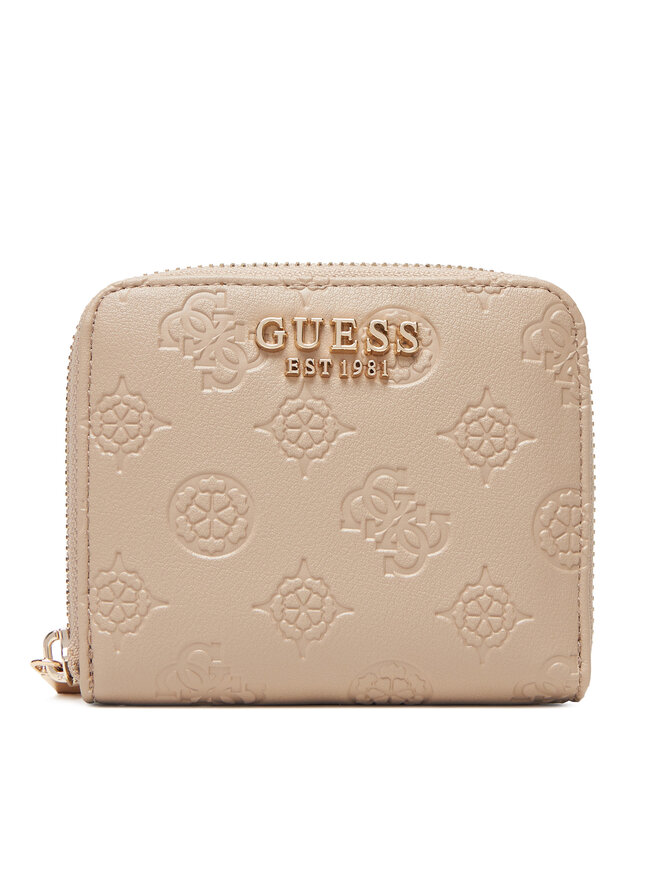 Guess Μικρό Πορτοφόλι Γυναικείο Guess Phoebe Slg SWPD96 65137 Μπεζ