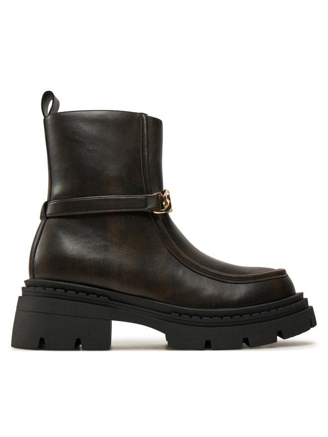 TWINSET Μποτάκια TWINSET 242TGT110 Καφέ