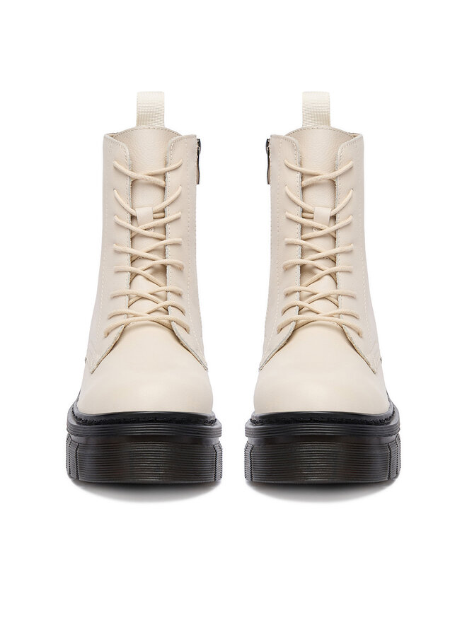 DeeZee Botines planos DeeZee 13258-2 Beis