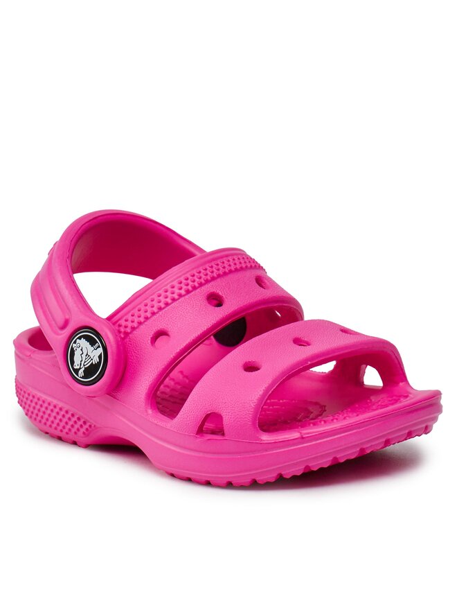 Crocs Шльопанці Crocs Classic Kids Sandal T 207537 Рожевий