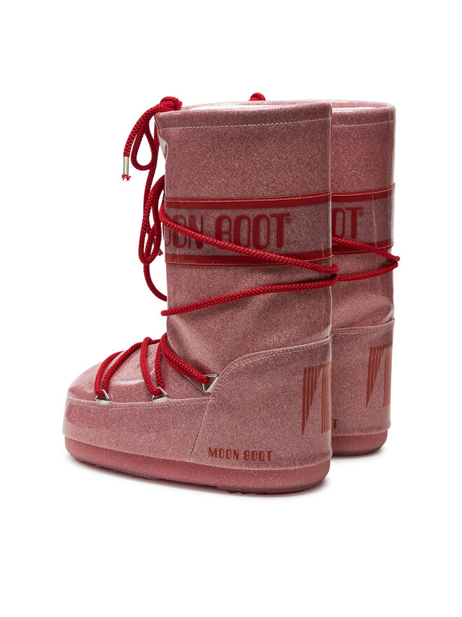Moon Boot Schneeschuhe Moon Boot Icon Junior Glitter 80D3400290 Rosa