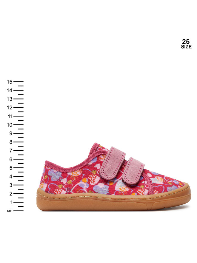 Froddo Παντόφλες Σπιτιού Froddo Barefoot Canvas G1700390-2 M Ροζ