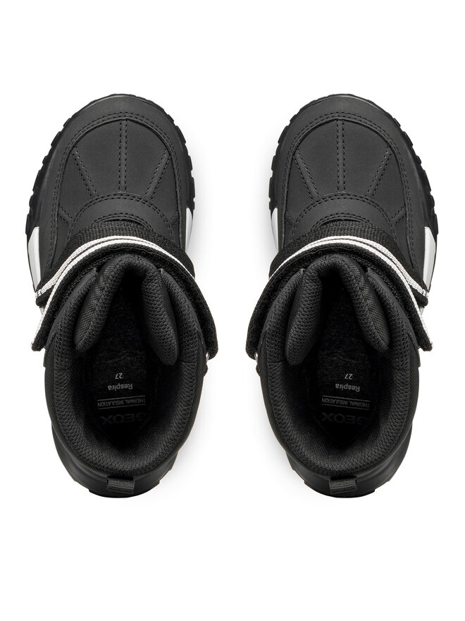 Geox Μπότες Χιονιού Geox J Trekkyup B Abx J56MBB 050FU C9999 M Μαύρο