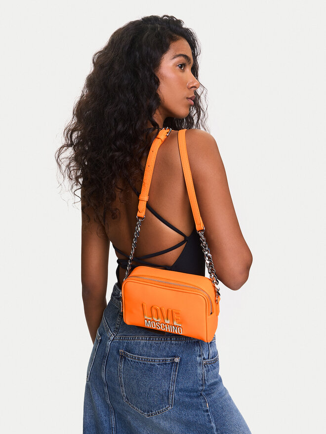 LOVE MOSCHINO Táska LOVE MOSCHINO JC4255PP0MKD0450 Narancssárga