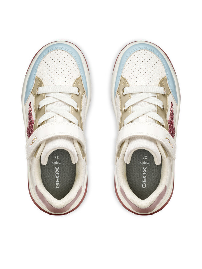 Geox Sneakers Geox J Sketlite Girl J65NWA 054AJ C1Z8W M Weiß