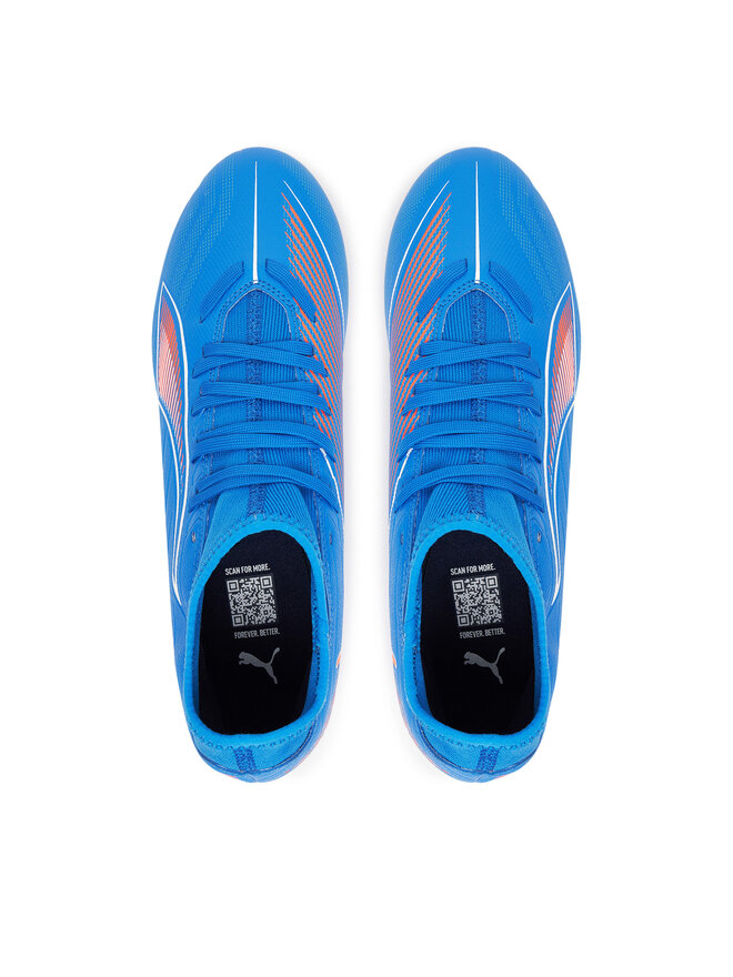 Puma Buty do piłki nożnej Puma Ultra 6 Play+ Fg/Ag 108548 01 Niebieski